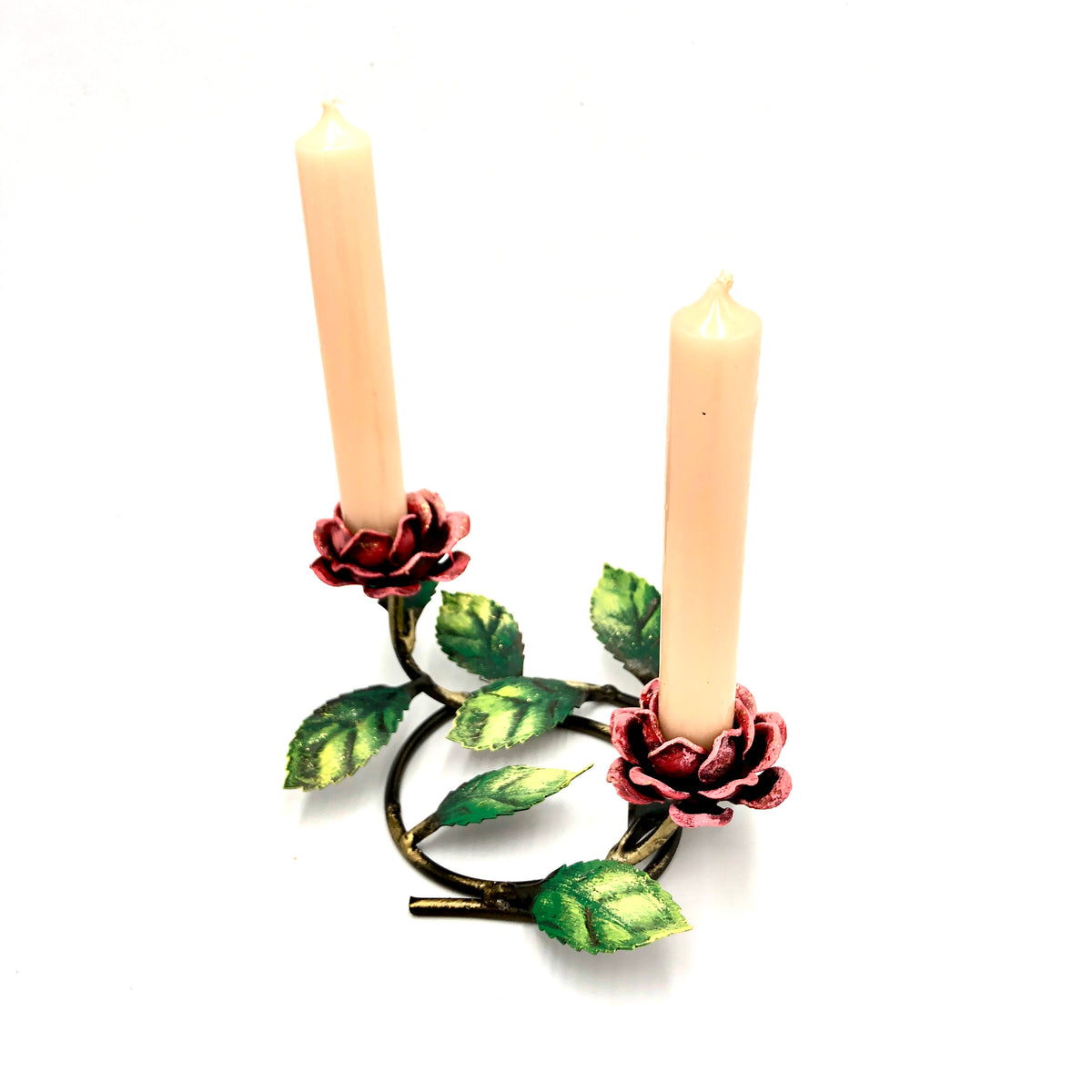 Candeliere piccolo con due candele – La Fosina